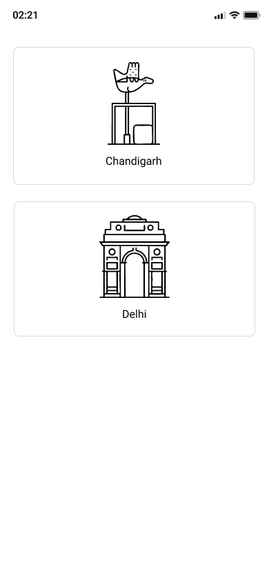 Select Your City
